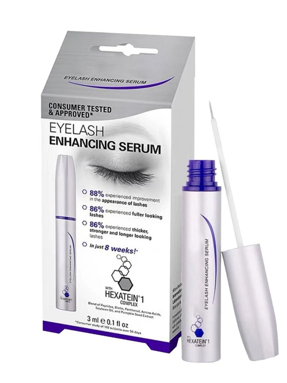 Rapid Lash Growth Serum Eyelash Enhancer 3ml NEW